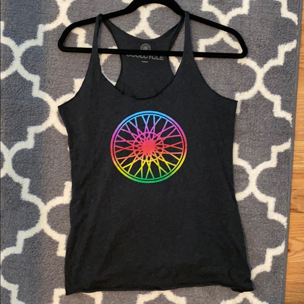 Soulcycle Tank w/rainbow